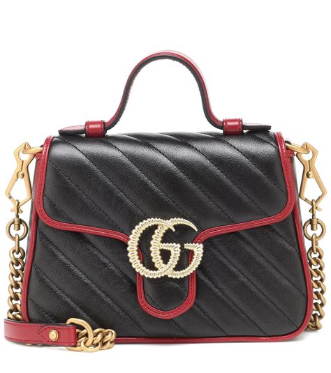 gucci marmont gg mini leather cross-body bag|authentic Gucci Marmont crossbody bag.